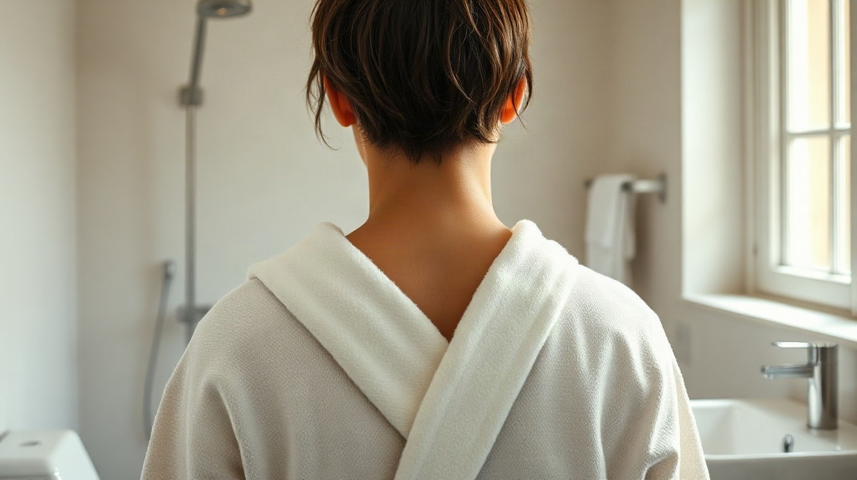 Bains dérivatifs et cheveux blancs